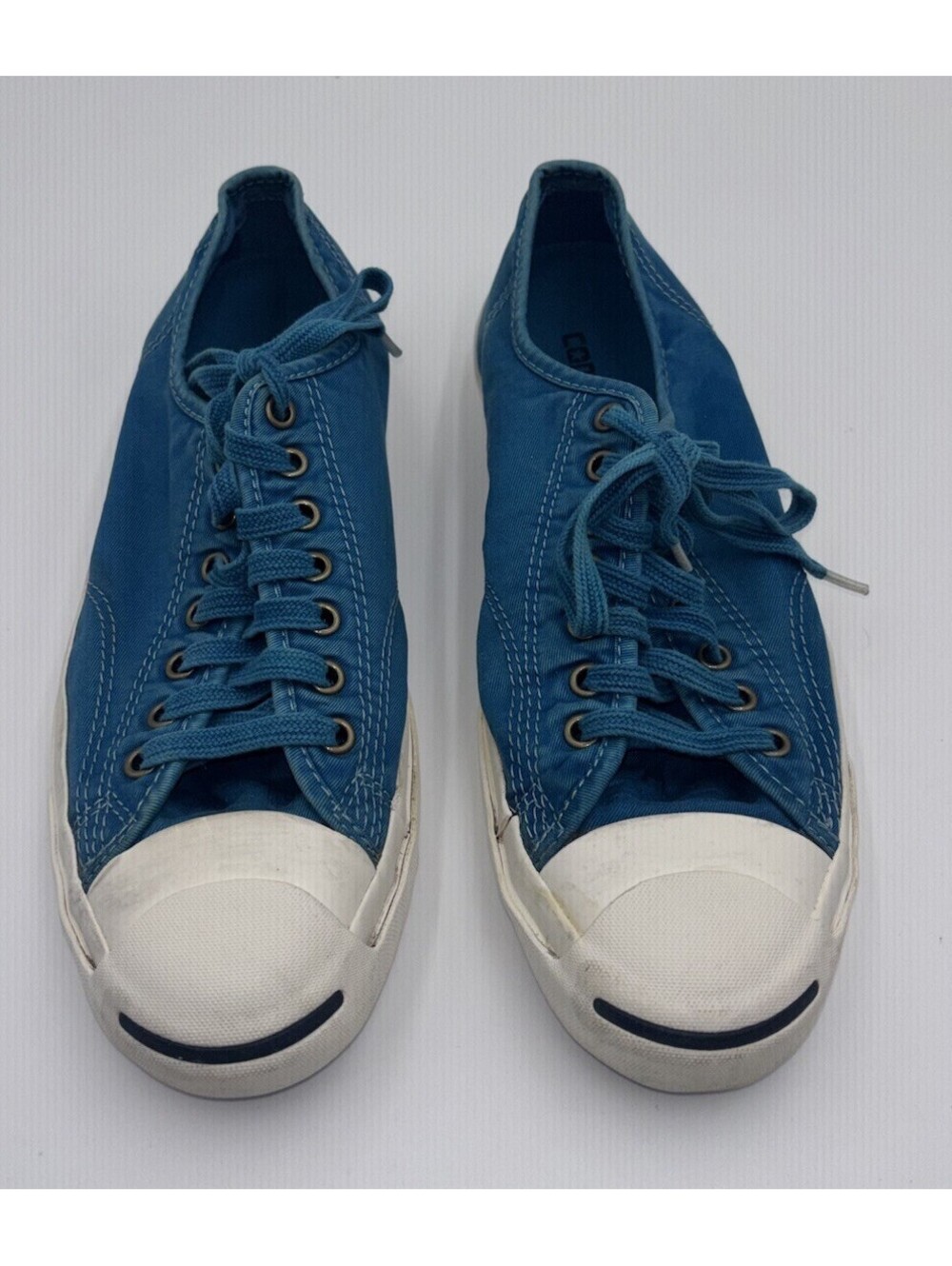 CONVERSE Jack Purcell Dead stock 990's Rare Turquoise Tennis Shoes Sz 9.5M 11W